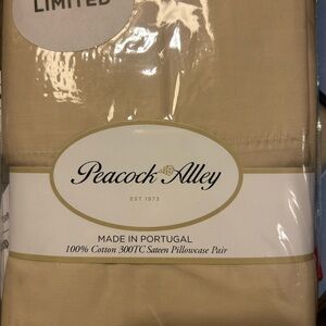 Peacock Alley Tan Pillowcase Set